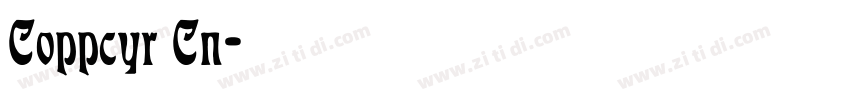 Coppcyr Cn字体转换